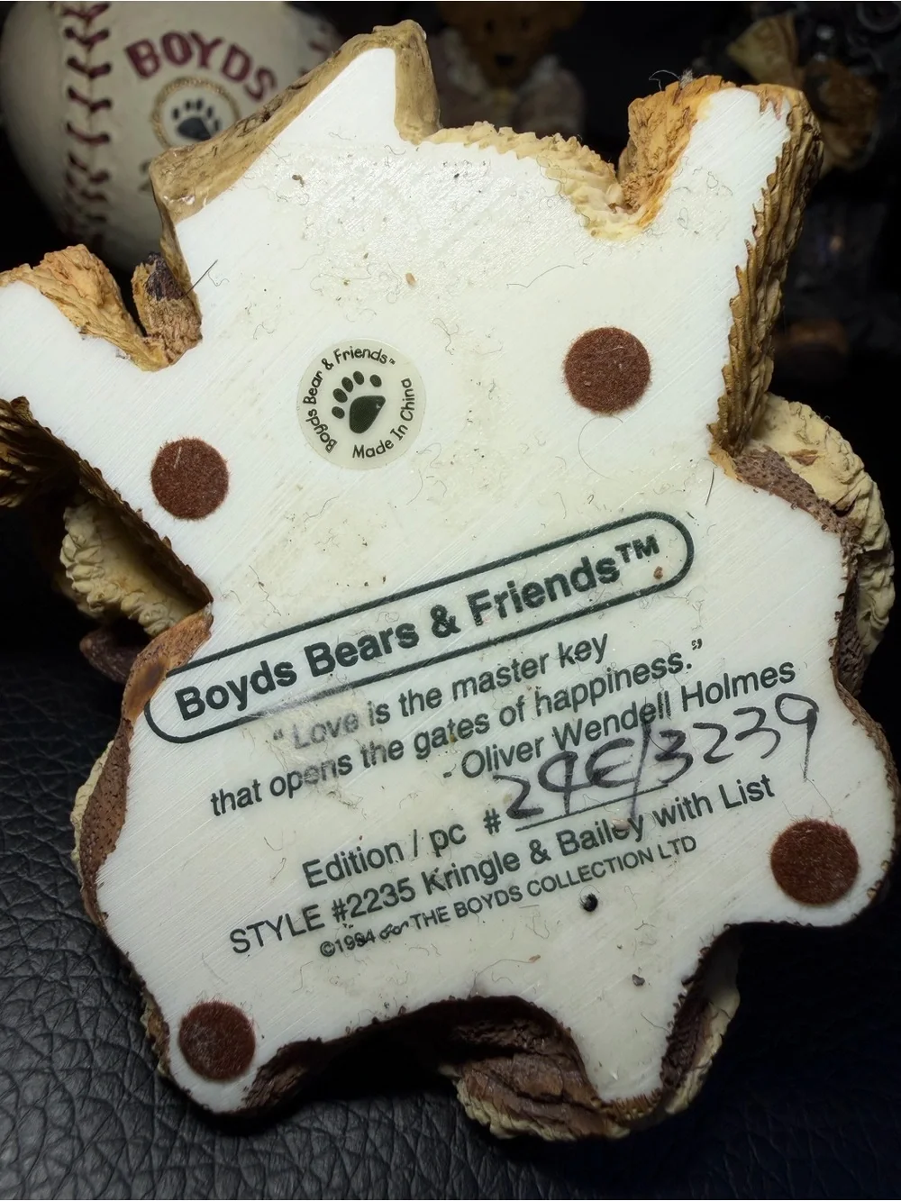 Set Of 8 Boyds Bears & Friends Limited Edition